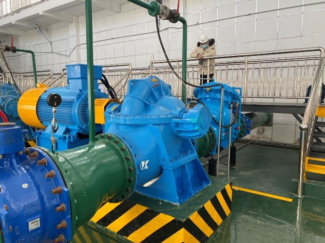 大型離心泵在電廠、水廠節(jié)能改造相繼成功驗收，助力綠水青山